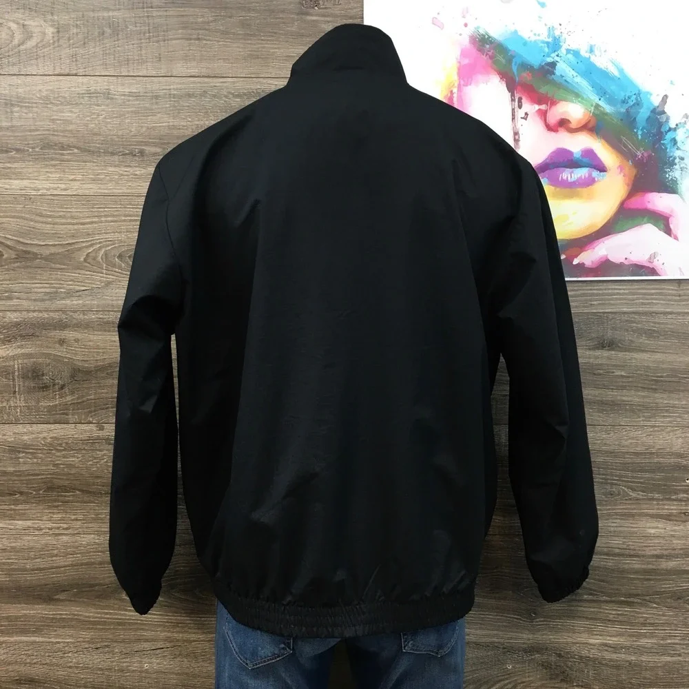 VINTAGE‎ Nike Mens Y2K XL Oregon State Beavers Windbreaker Jacket Black Full Zip